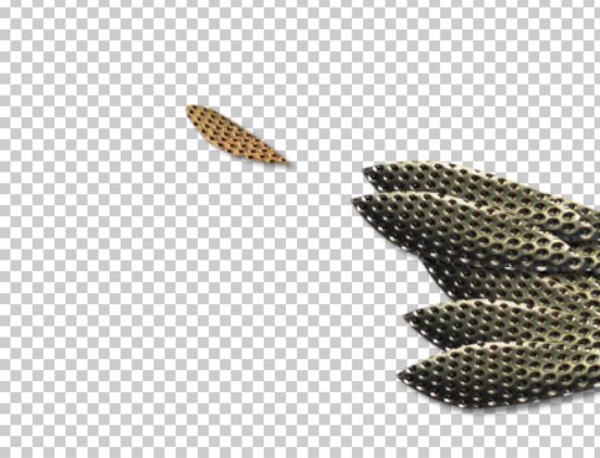 Creation of Metallic Eagle: Step 7